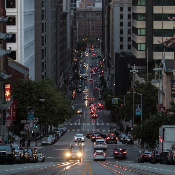 Sunset outdoors in United States