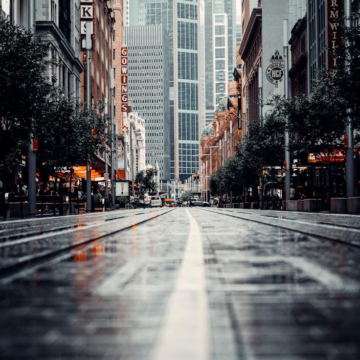 City skyline in New York, United States